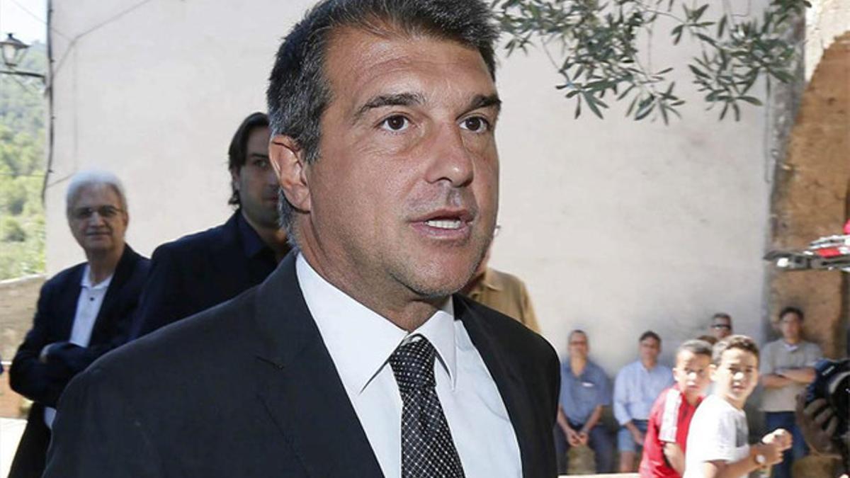 Laporta comparecerá ante los medios tras la resolución del juez