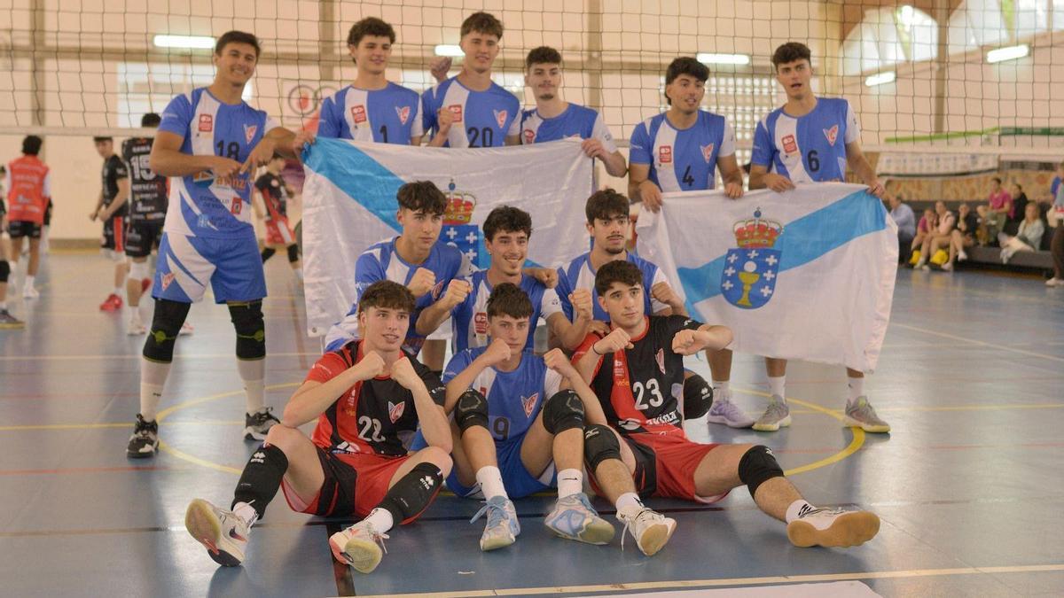 El equipo júnior del Vigo.
