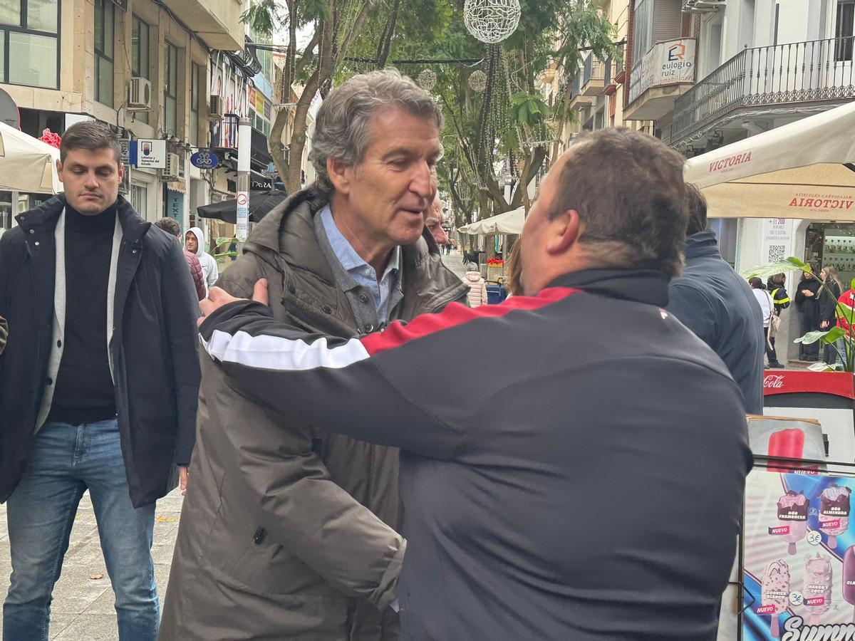 Fotogalería | Feijóo se pasea por Don Benito