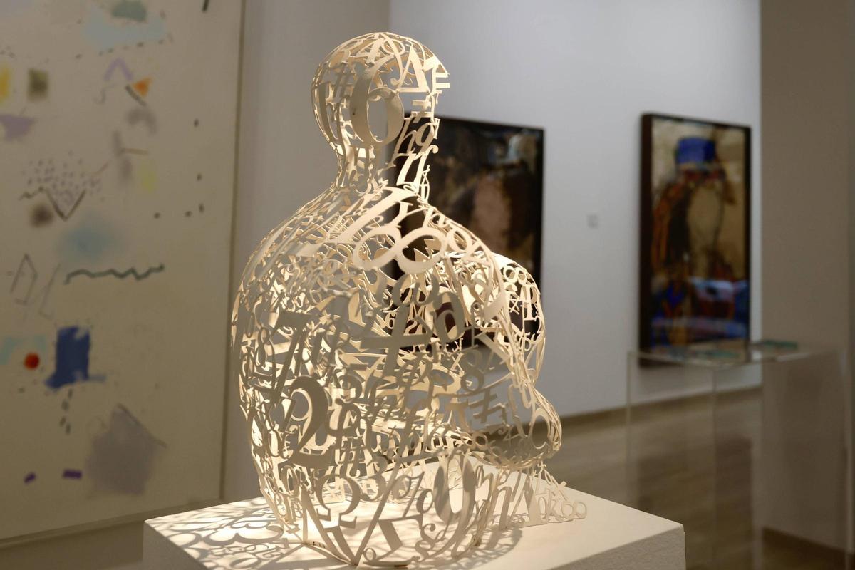 "Alchemist (study)" de Jaume Plensa.