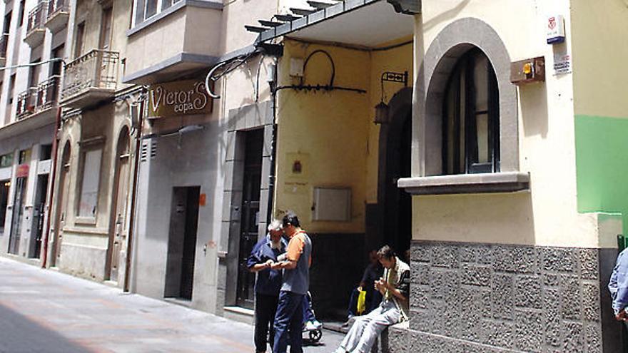 Fachada del centro de acogida Gánigo, en la calle Doctor Miguel Rosas.