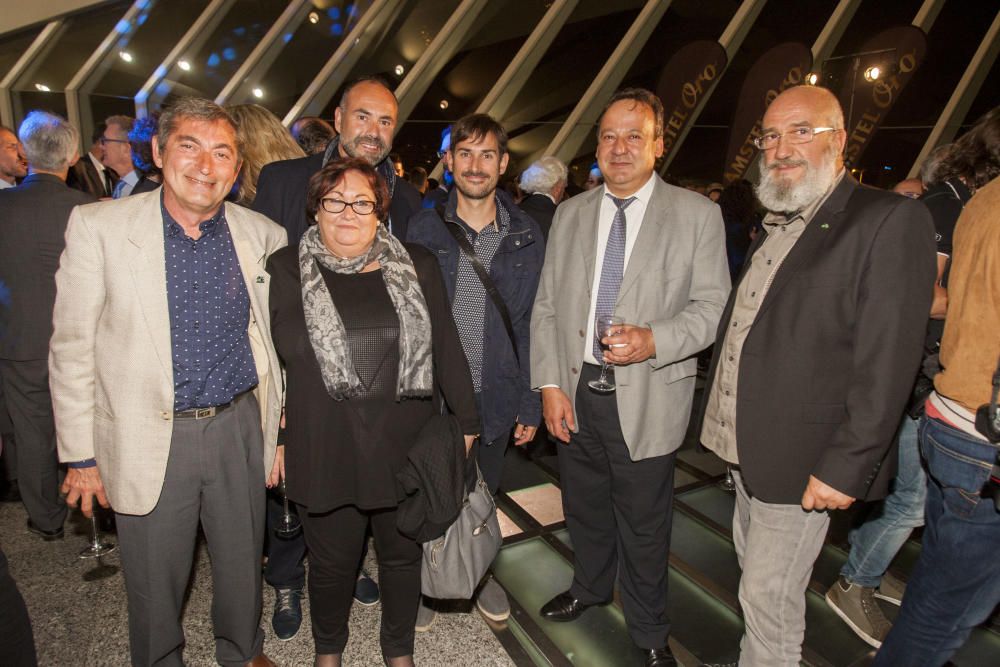 Pla, María José Broseta, presidenta de la Federación de Vecinos de València, Sergi Campillo, concejal del ayuntamiento de València, Vicent Sarrià, concejal de urbanismo del ayuntamiento de València