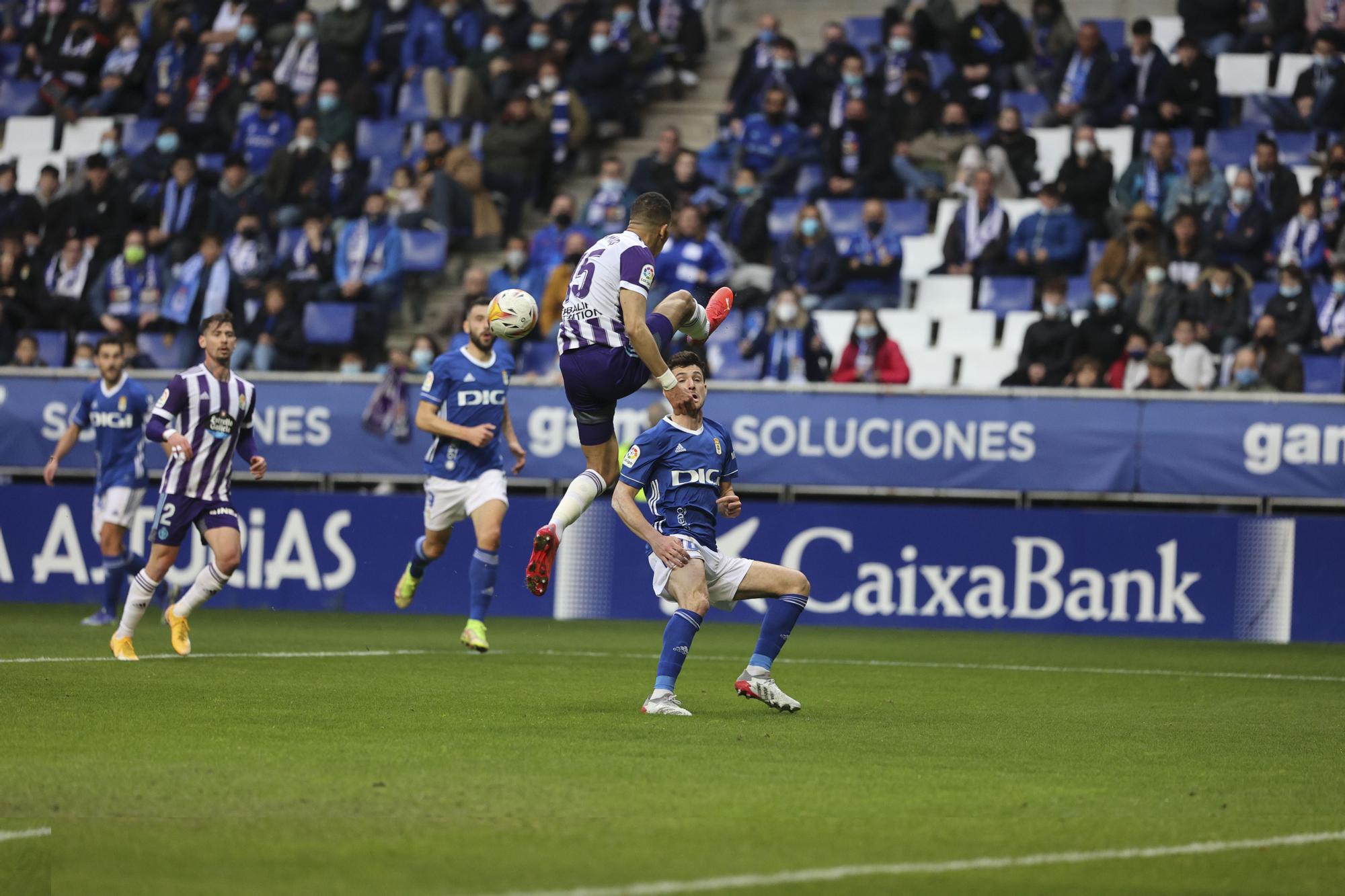 Las mejores imágenes de la victoria del Real Oviedo ante el Valladolid