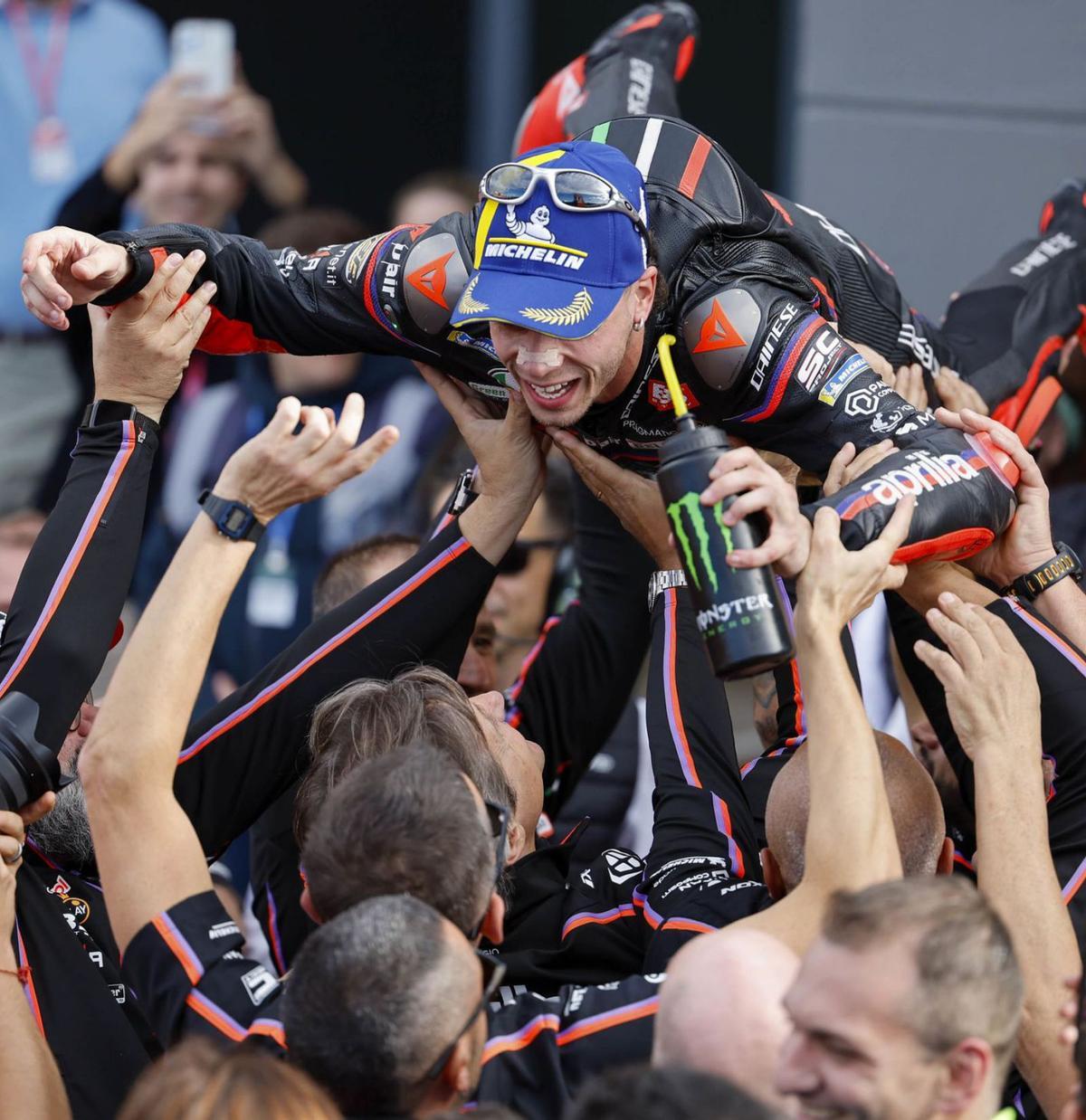 Aprilia acomiadael 2025 amenaçant el regnat de Ducati