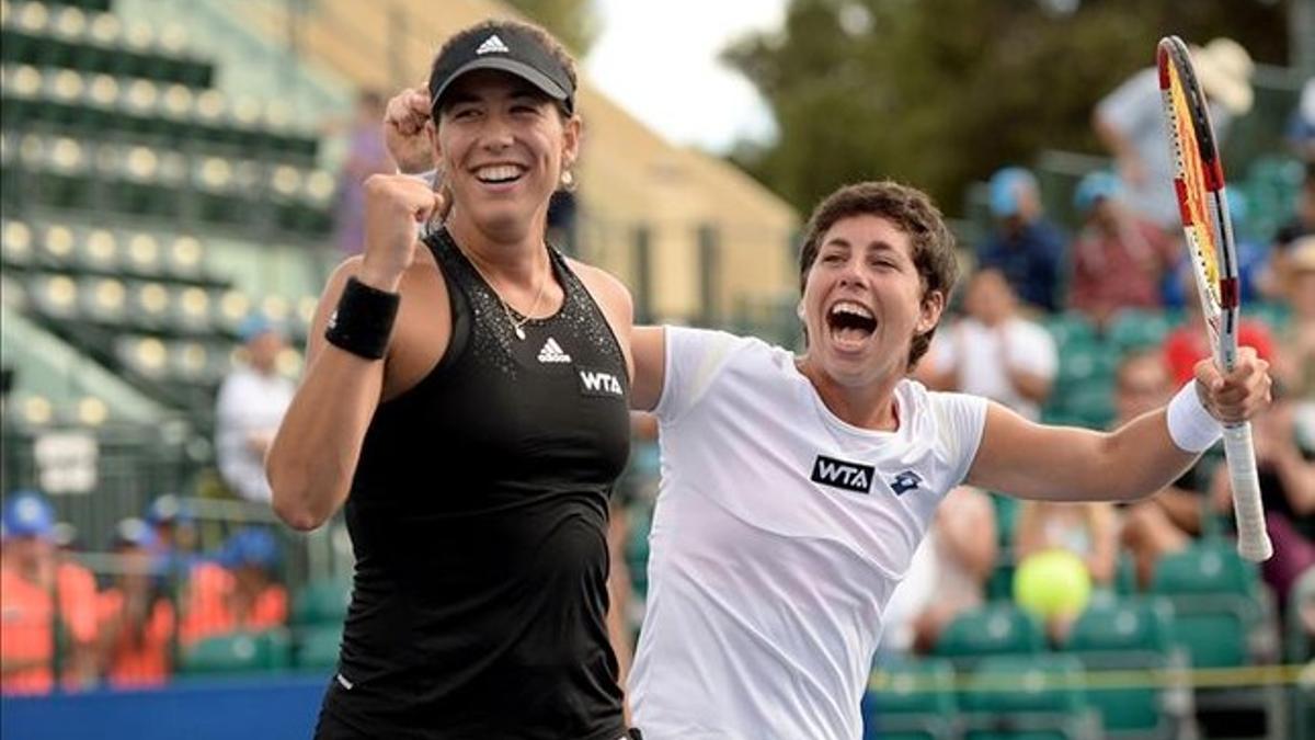 Conchita Martínez podrá contar con sus dos 'top 10': Garbiñe Muguruza y Carla Suárez