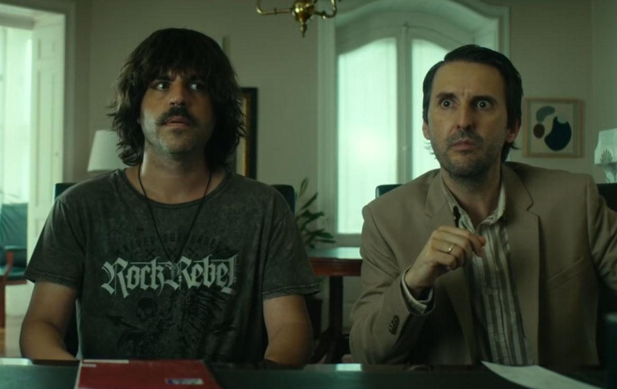 Ernesto Sevilla y Julián López, en 'Descarrilados'.