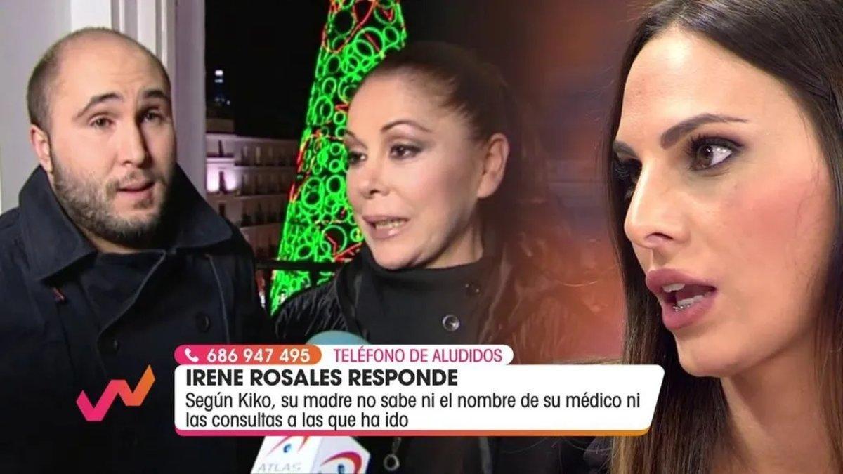 Irene Rosales hablando del conflicto entre Isabel Pantoja y Kiko Rivera en 'Viva la vida'