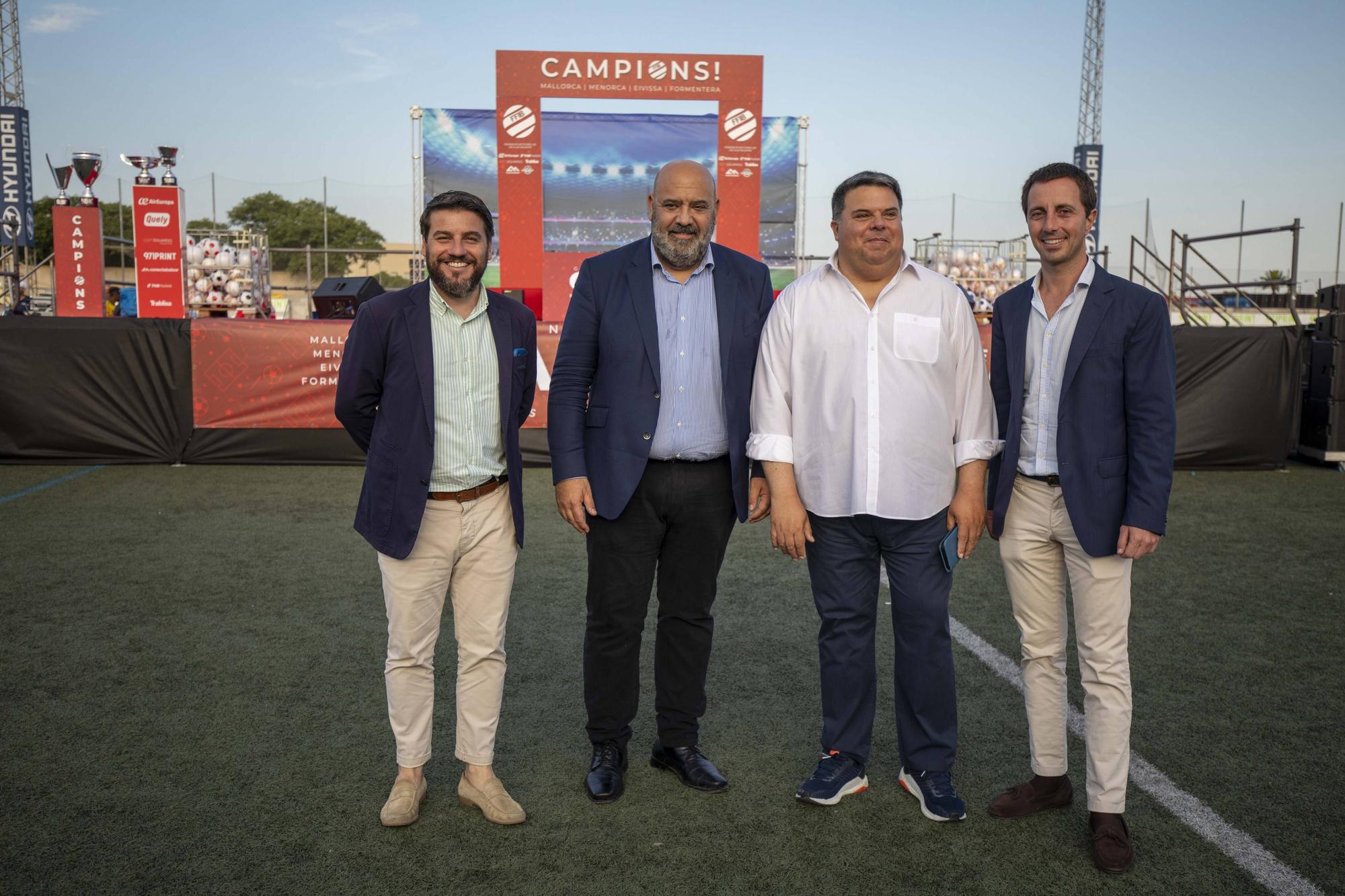 La Gran Festa dels Campions del fútbol base en imágenes