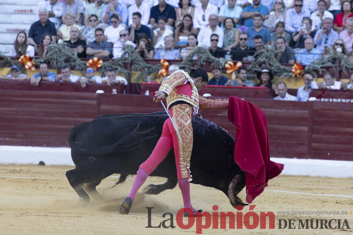 Tercer festejo de la Feria Taurina de Murcia (Talavante, Paco Ureña y Roca Rey), en imágenes