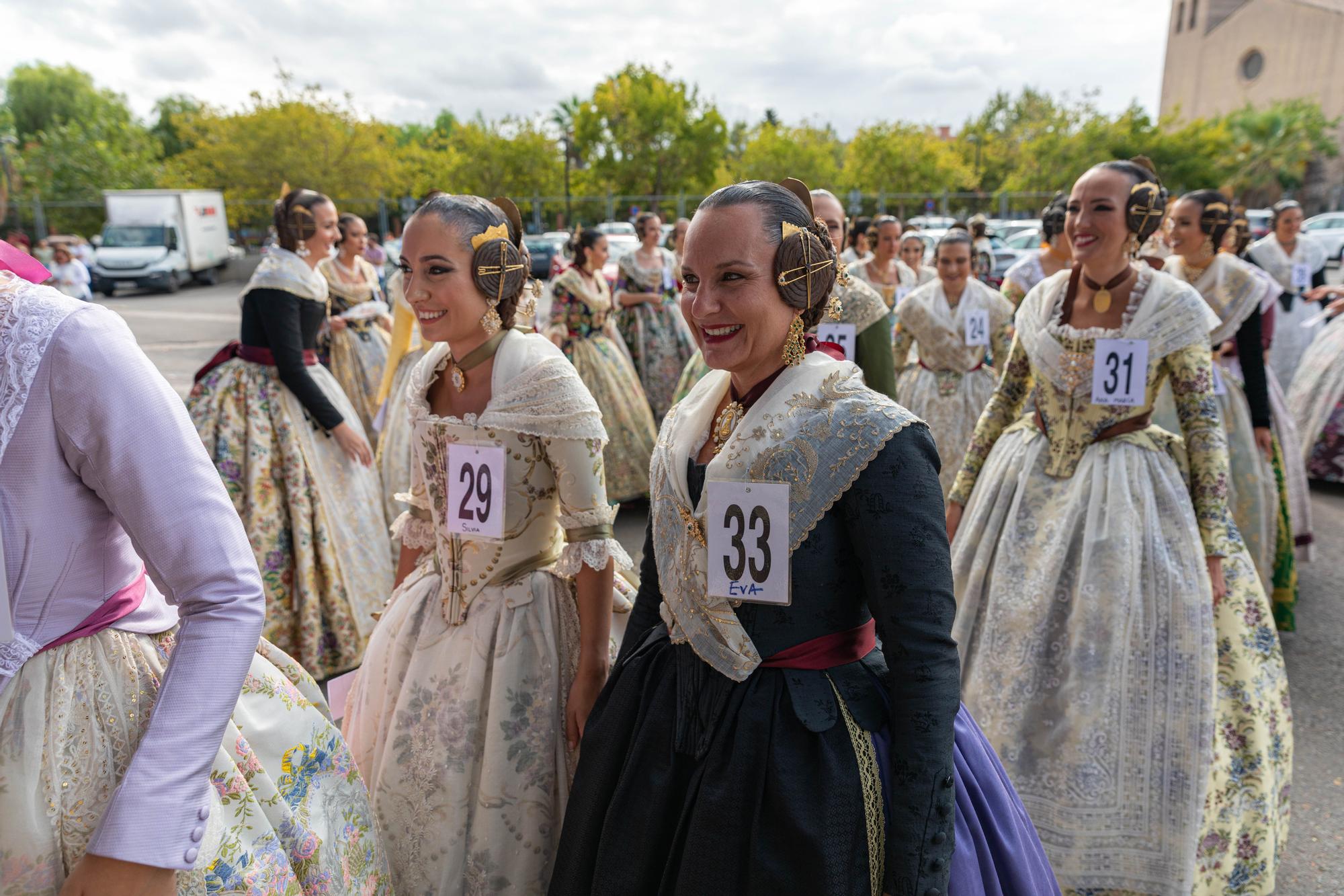 Visita de las candidatas al Ciutat de València