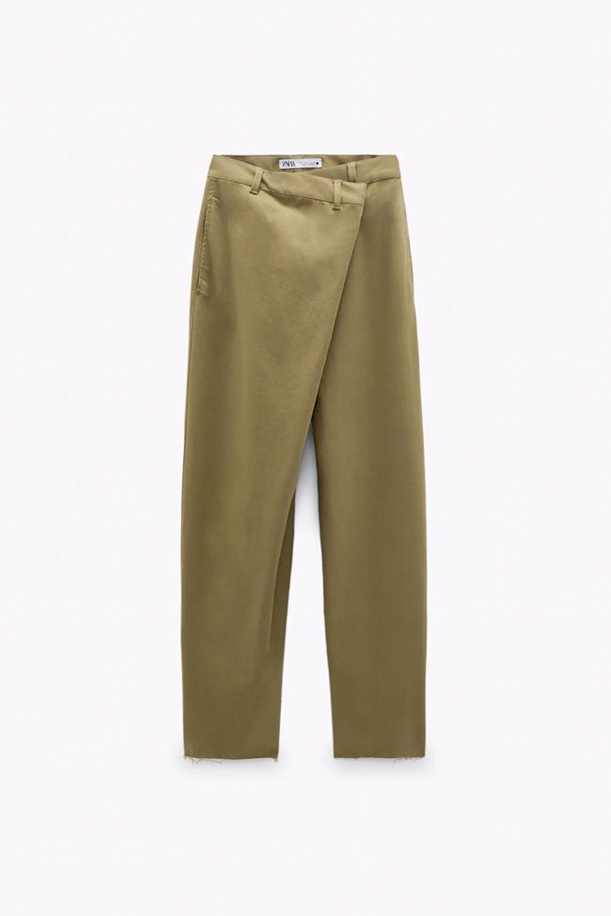 Estos nuevos pantalones de vestir de Zara son un éxito en su web porque  reducen la cintura (y son muy diferentes a cualquier otro que tengas en tu  armario) - Woman