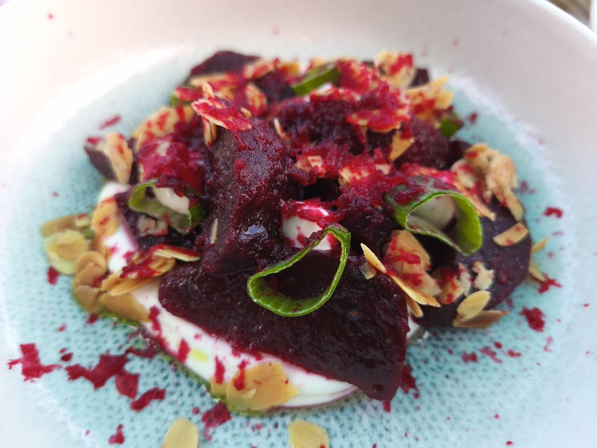 Ensalada de remolacha.