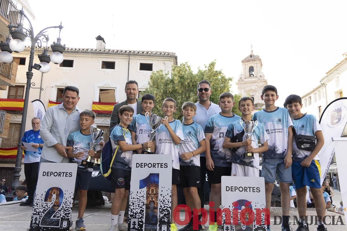 Clausura de las Escuelas Municipales Deportivas de Caravaca