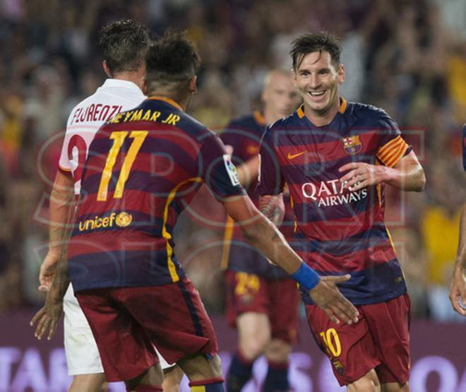 Trofeo Joan Gamper FCBarcelona  3-  AC Roma 0