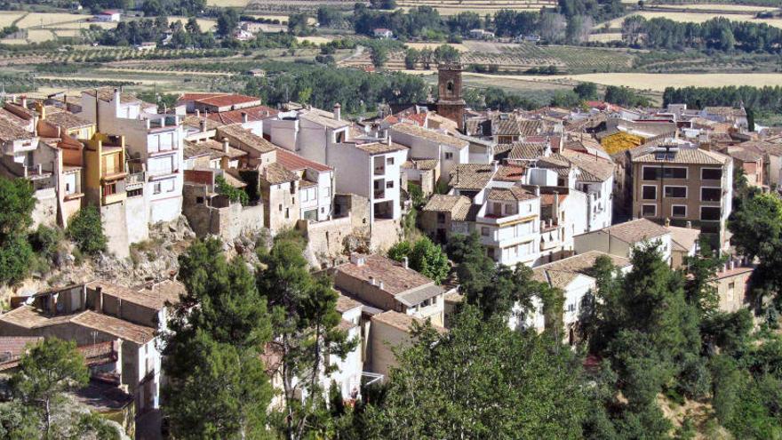 Vista general de Agres.