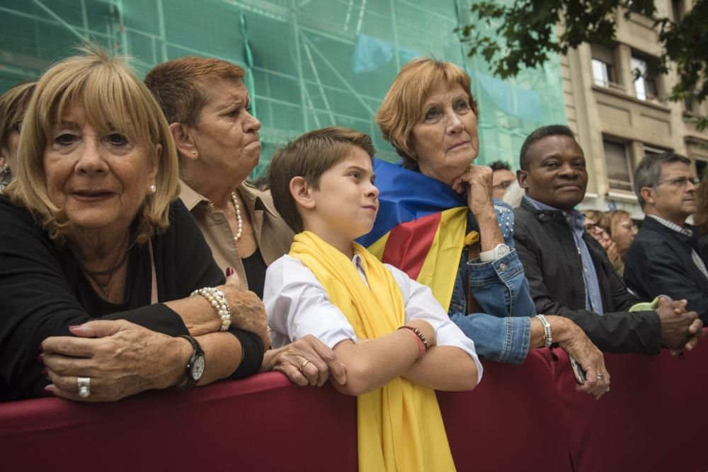 Celebració institucional de la Diada a Manresa