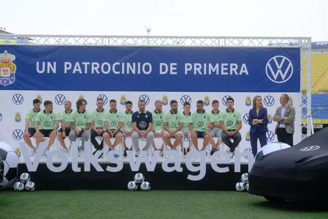 Renovación patrocinio UD Las Palmas y Volkswagen (Domingo Alonso)