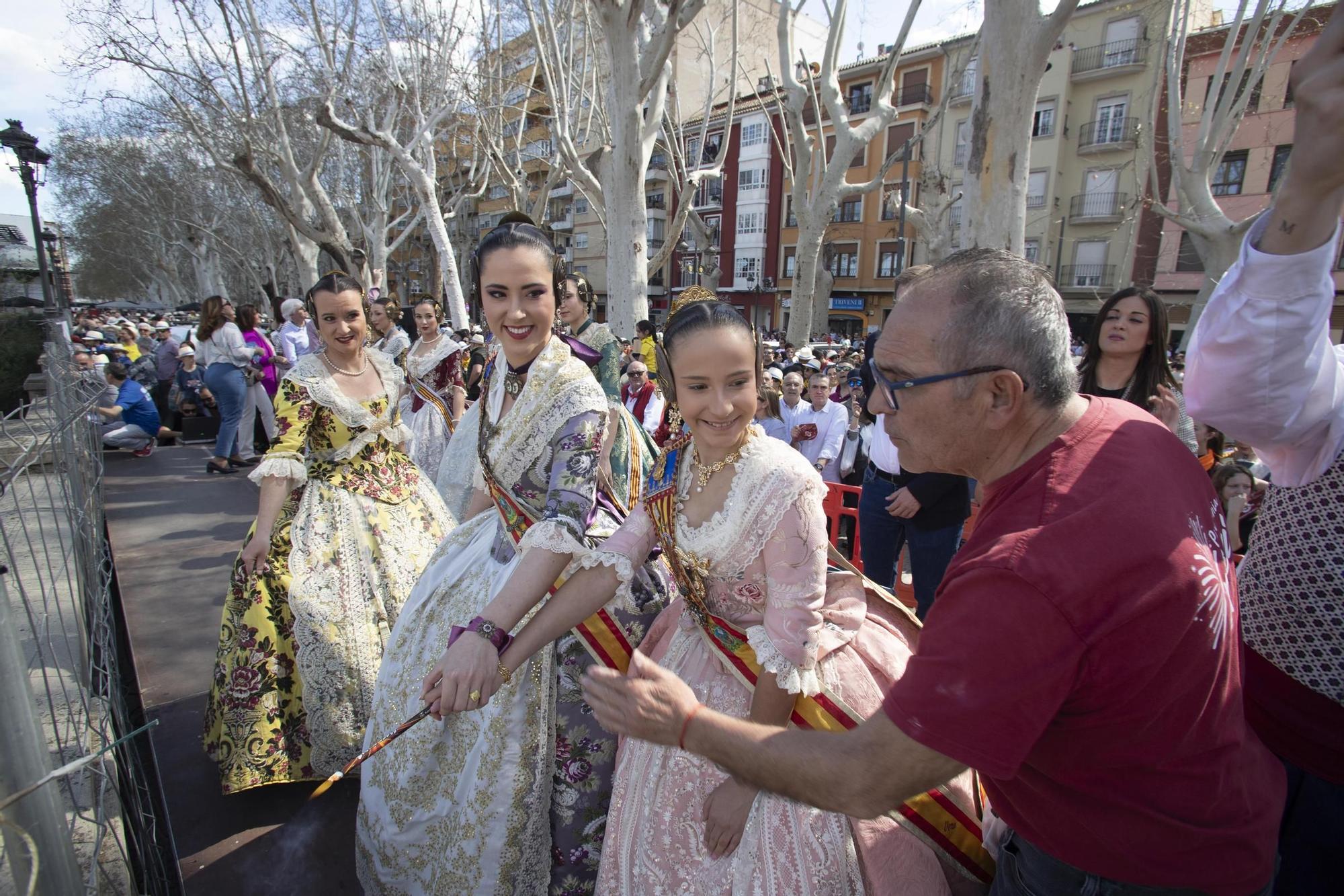 Búscate en la mascletà de Xàtiva de hoy, sábado 16 de marzo