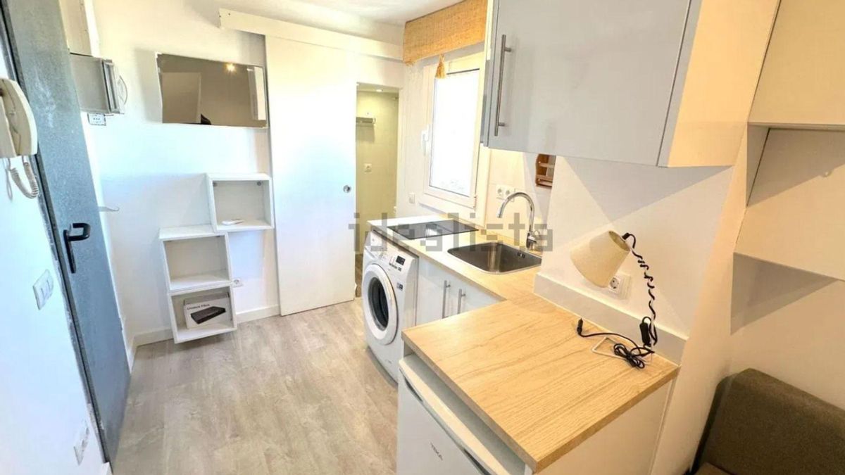 Piden 120.000€ para un estudio de 11 m² en l'Eixample: “Puede ser acogedor”