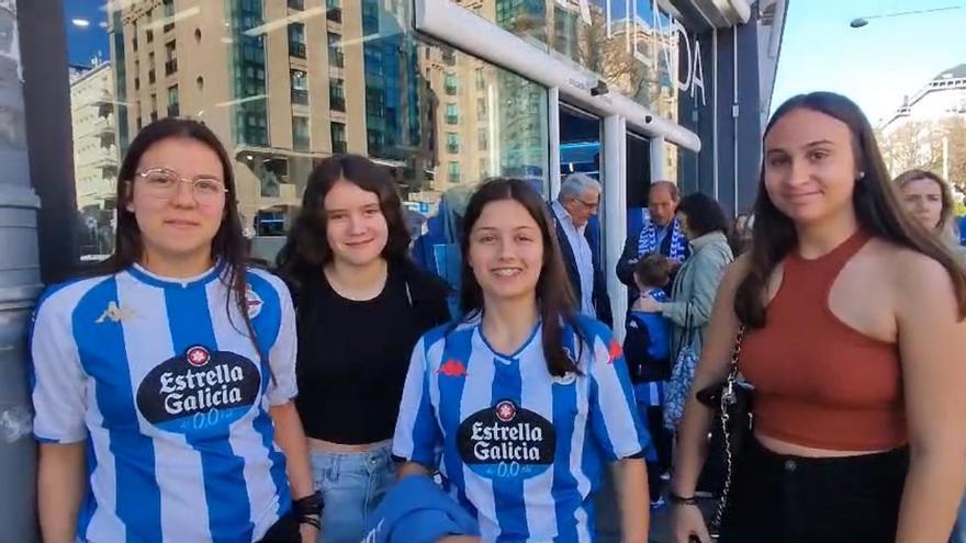 Aficionados en Riazor