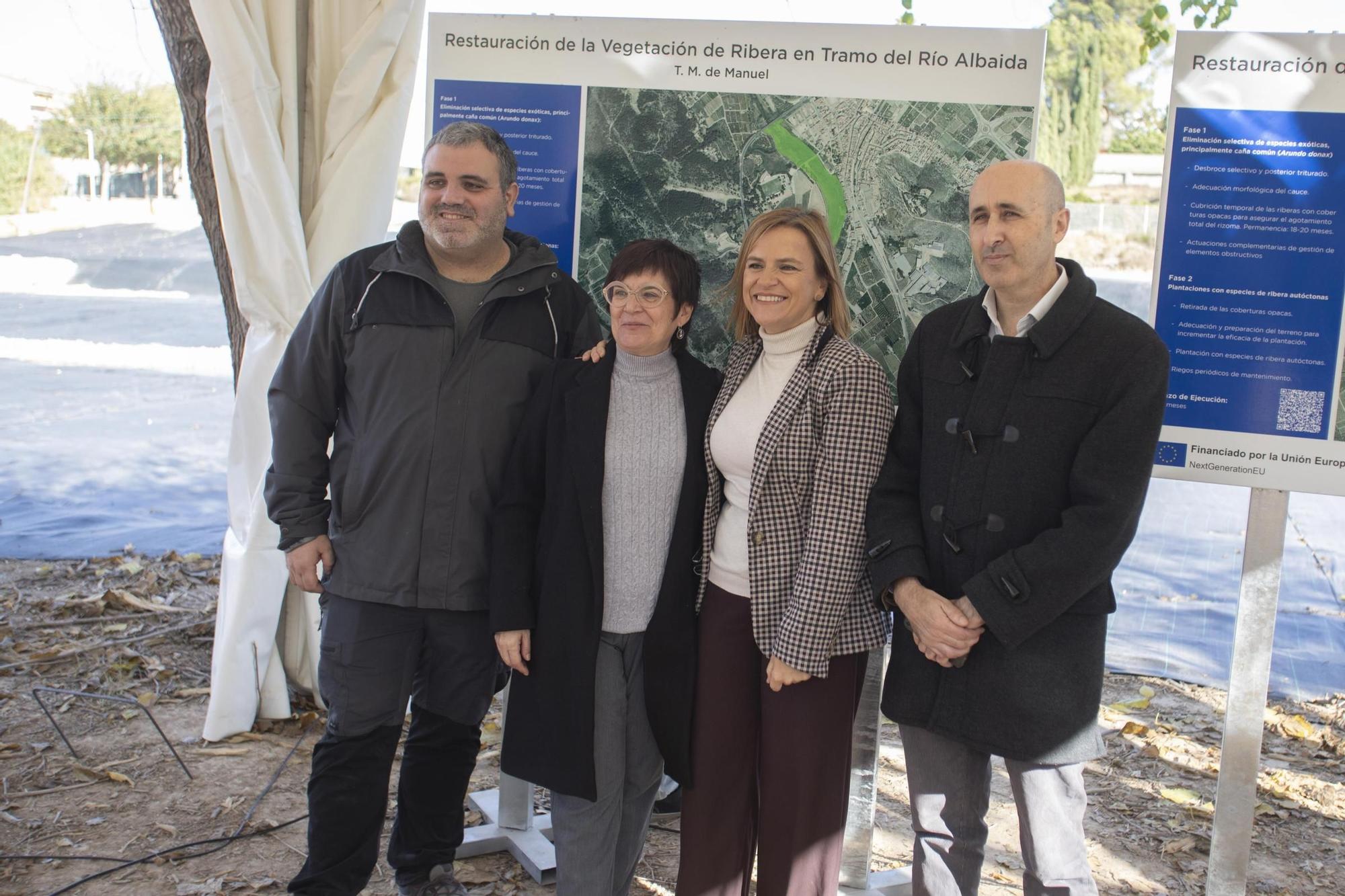 Recuperación del bosque de ribera en el río Albaida