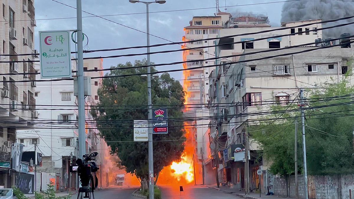 Ataque israelí a la franja de Gaza este sábado