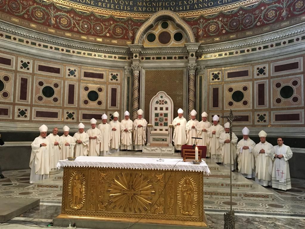 Visita a Roma del Obispo de Canarias