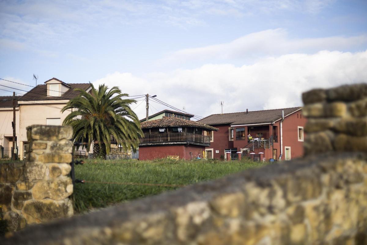 Viviendas en la zona rural de Llanera