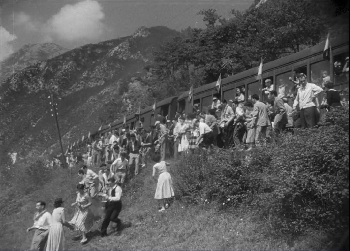 EN IMÁGENES: Así fue el Descenso del Sella del año 1955
