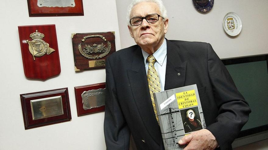 Muere el experto Alfonso Philippot, gran impulsor de la teoría del Colón gallego