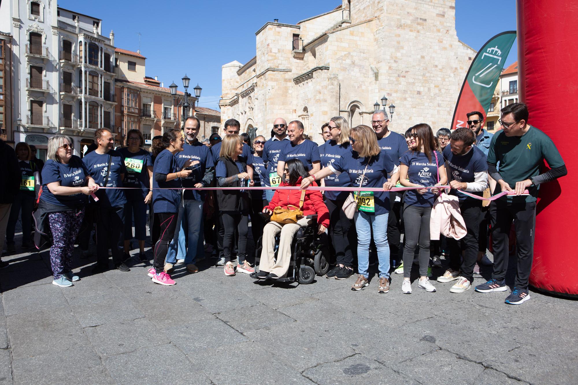 Marcha solidaria de Azayca, Asociación de Ayuda a los Enfermos con Cáncer de Zamora