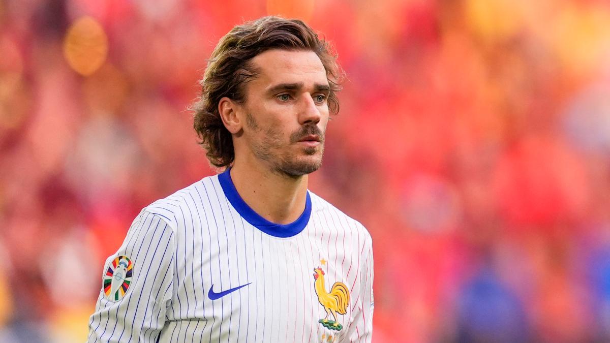 Antoine Griezmann, durante un partido con Francia