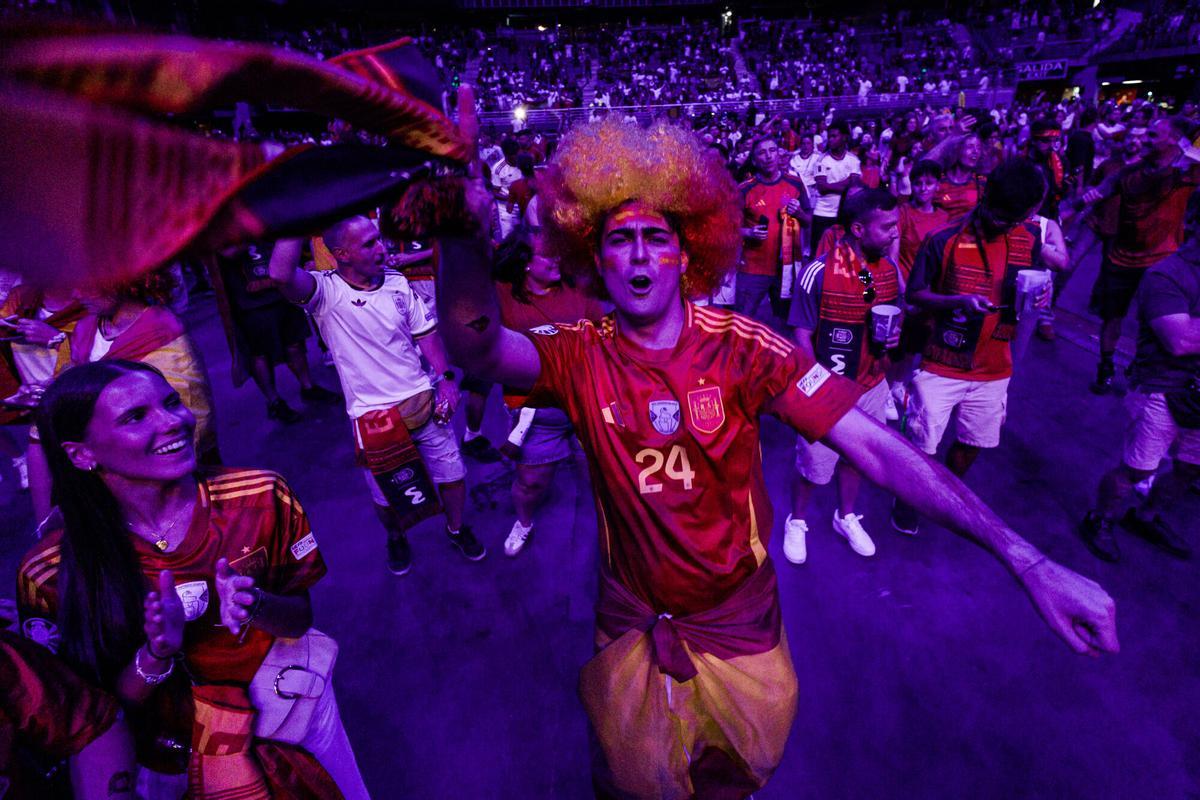 Madrid sigue la final del Mundial 2026 entre España y Argentina. Madrid sigue la final del Mundial 2026 entre España y Argentina.
