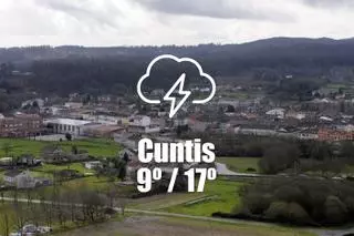 El tiempo en Cuntis: previsión meteorológica para hoy, lunes 17 de noviembre