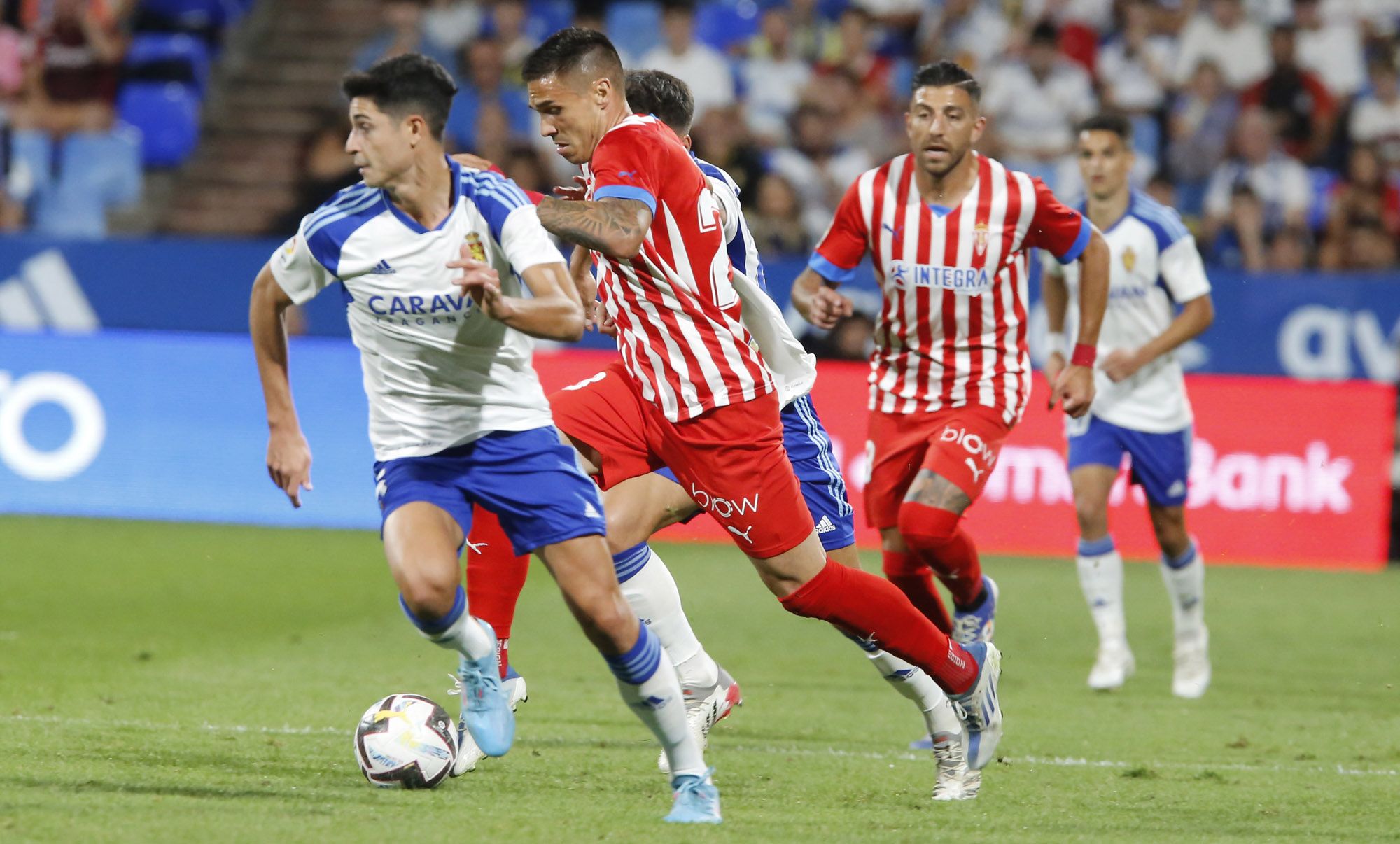 EN IMÁGENES: Así fue el partido entre el Zaragoza y el Sporting