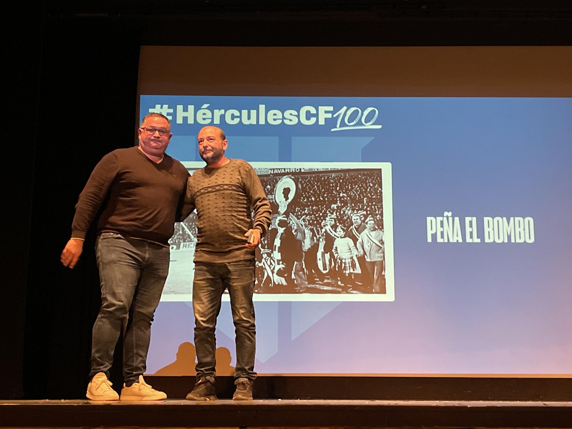 Homenaje centenario a herculanos ilustres en la CAM