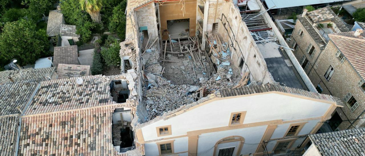 El colapso del teatro Defensora de Sóller se debió a una negligencia de los arquitectos