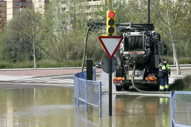 Crecida del Ebro en Zaragoza