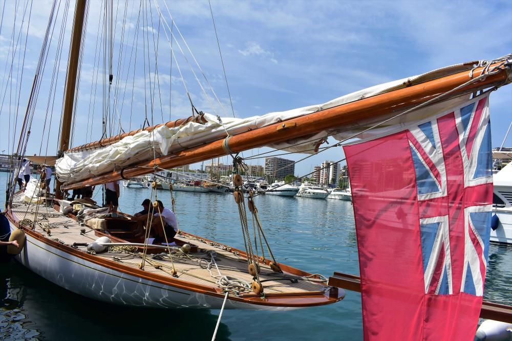 Los barcos clásicos surcan el mar de Mallorca