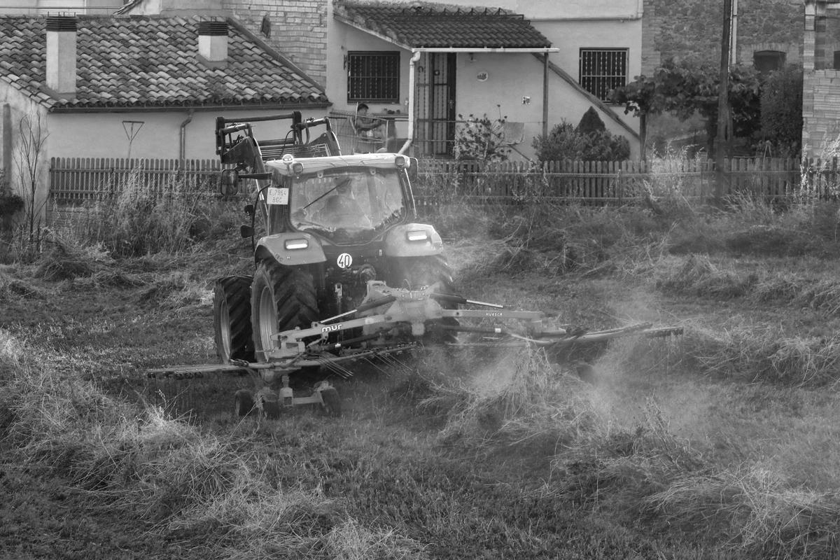 Una de les fotografies premiades en blanc i negre