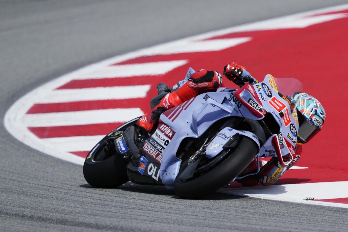Marc Márquez, en el GP de Catalunya