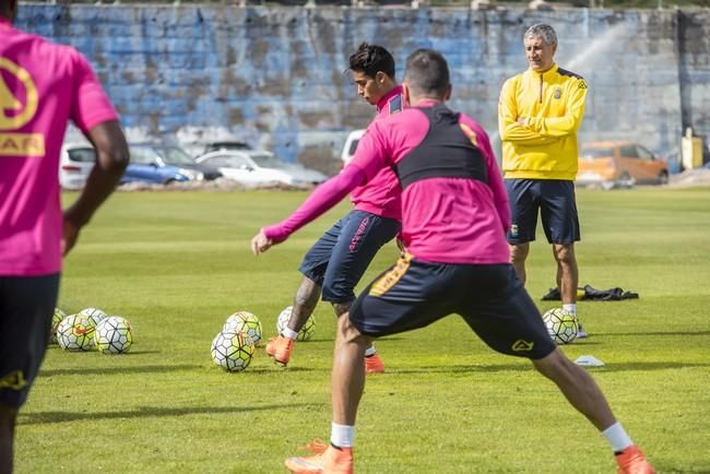 Entrenamiento de la UD Las Palmas