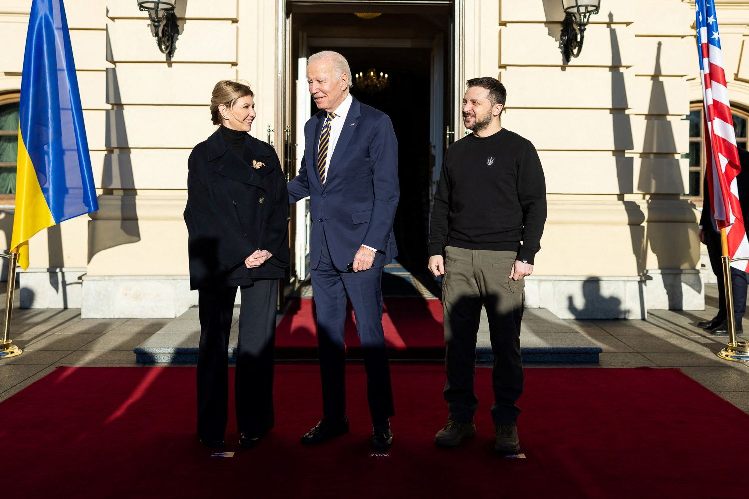Joe Biden visita Kiev