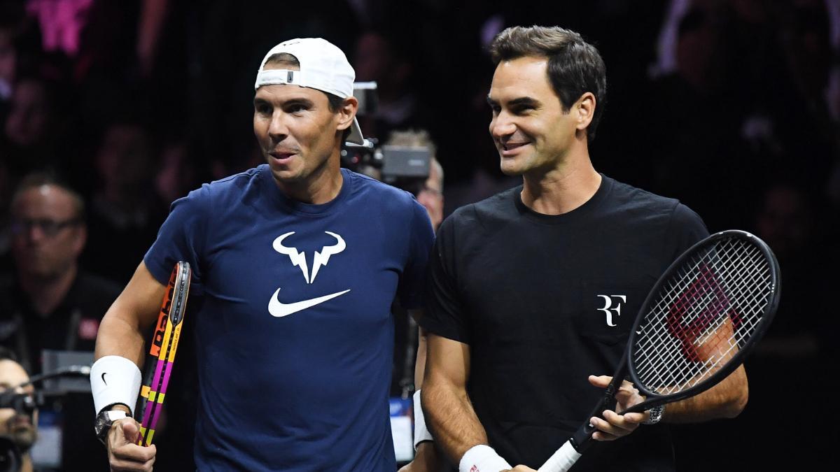 Federer abre la puerta a jugar con Nadal en dobles: "Si me lo pide, ahí estaré"
