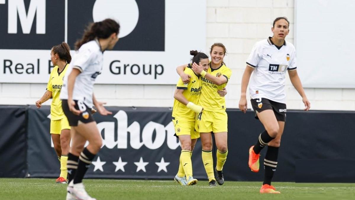 El Villarreal femenino dio un golpe de autoridad con su victoria en el campo del Valencia.