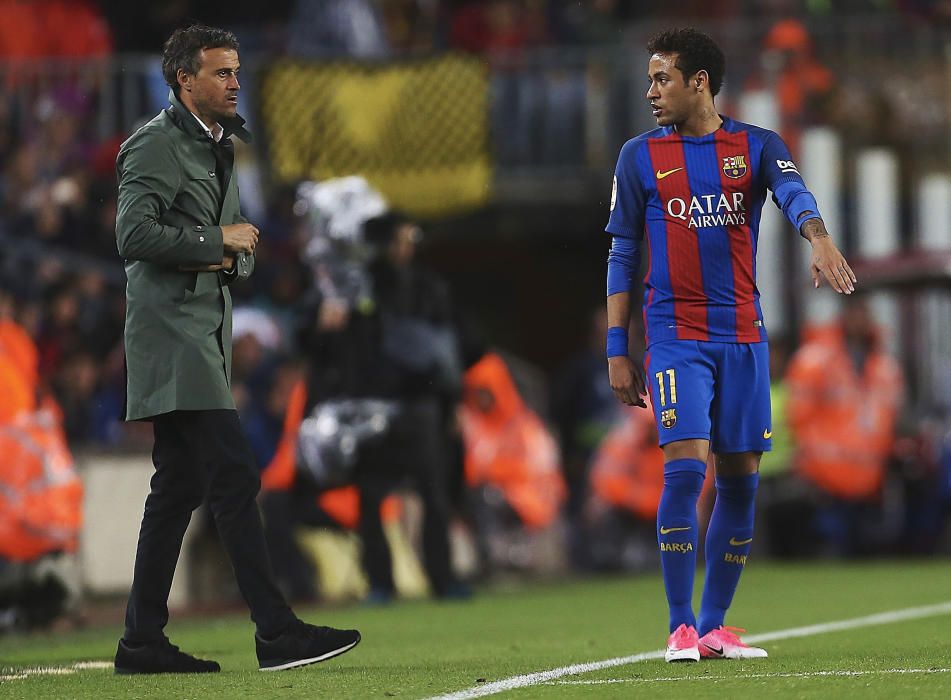 La trayectoria de Luis Enrique como entrenador