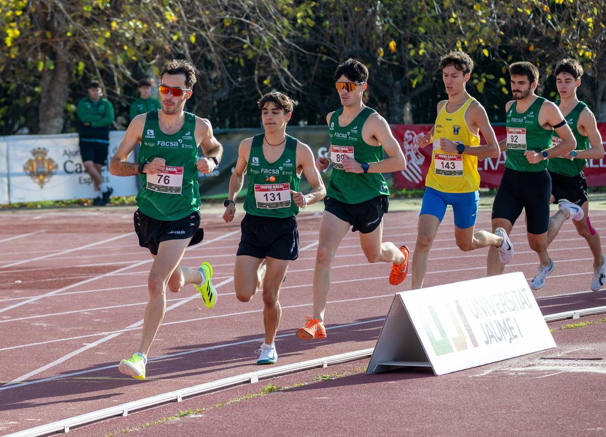 Una de las pruebas masculinas del Trofeu Nadal.