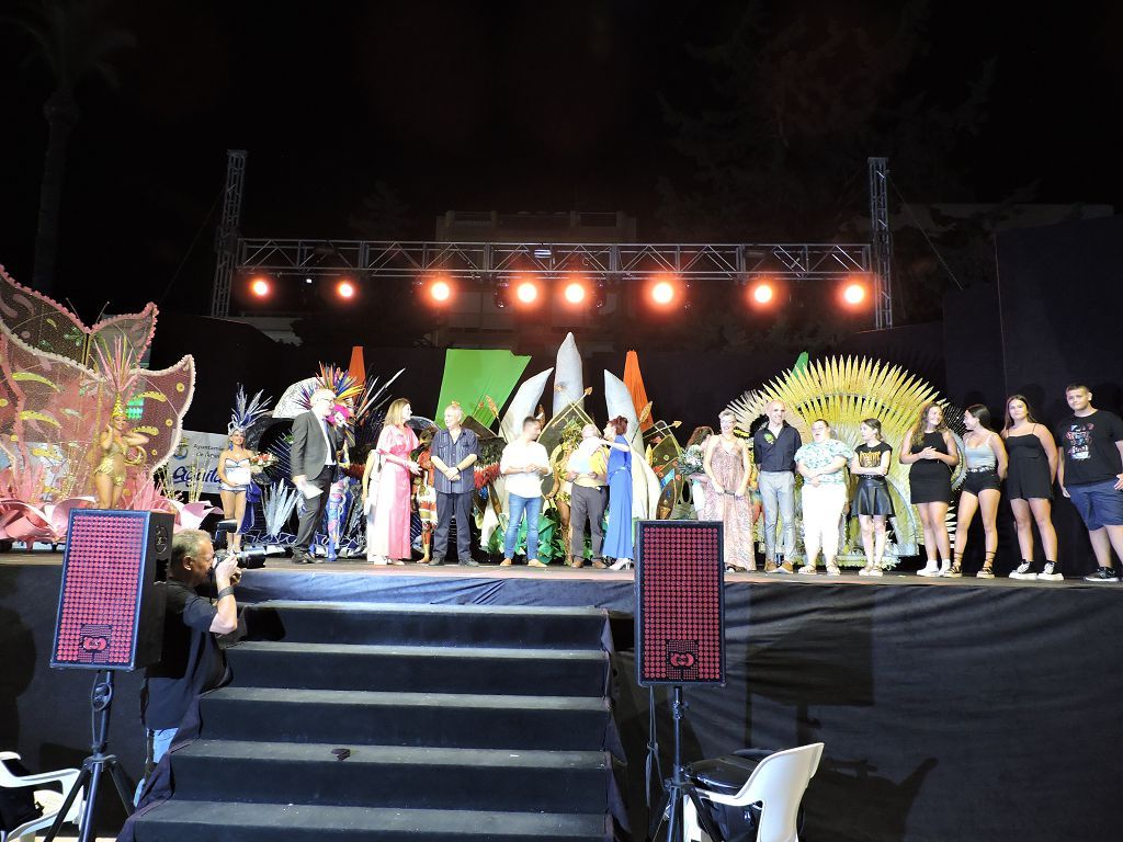 Gala Trajes de Papel del Carnaval de Águilas