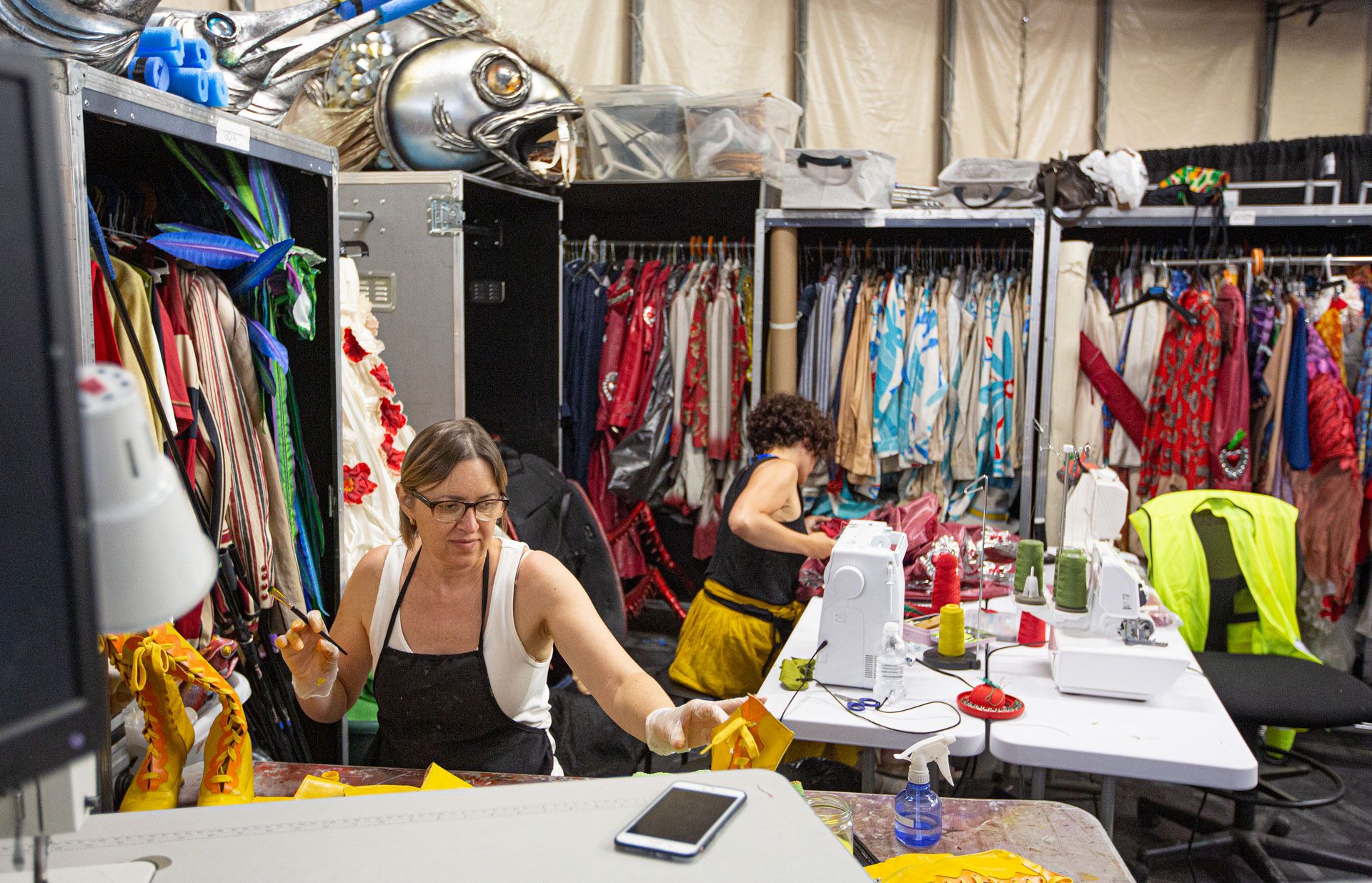 Entre bastidores del Circo del Sol