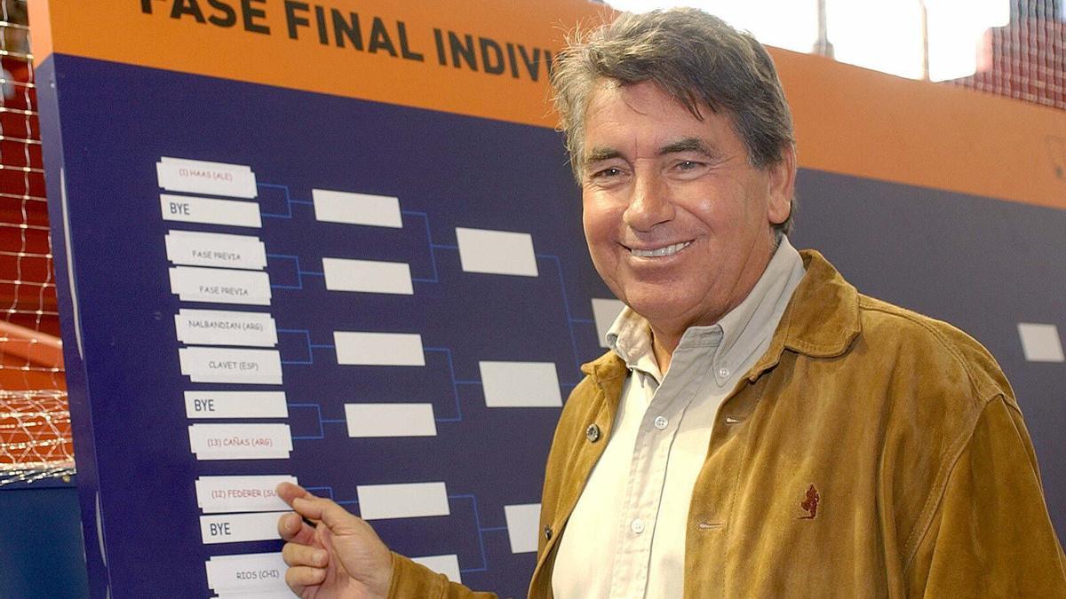 Manolo Santana, una vida entregada al tenis